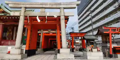 東京羽田 穴守稲荷神社の鳥居