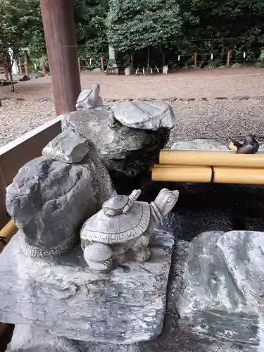 櫻木神社の手水舎