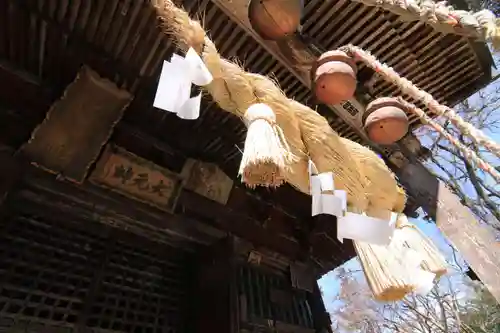 田村神社の本殿・本堂