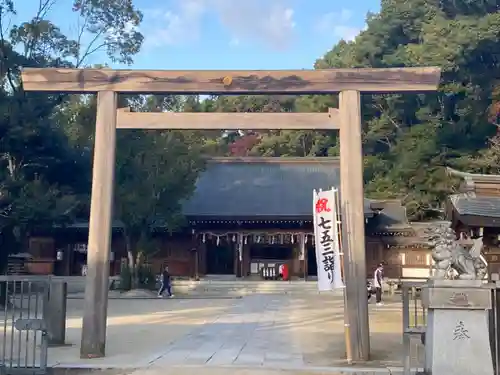 四條畷神社の鳥居