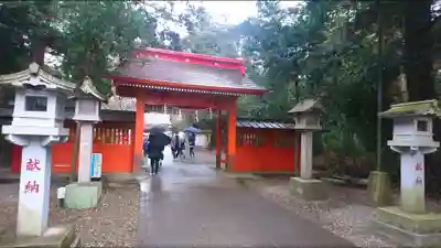 息栖神社の山門・神門
