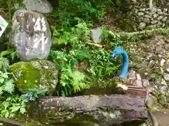桃太郎神社の手水