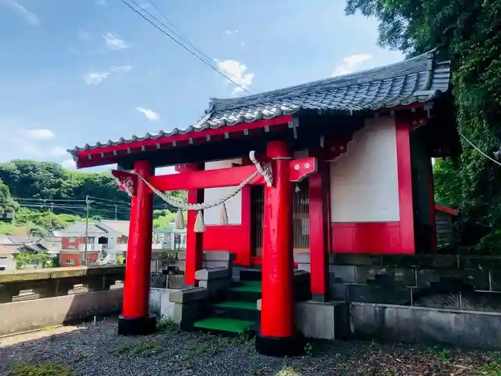 川津神社の本殿・本堂