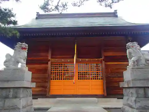 高久蕎高神社の本殿