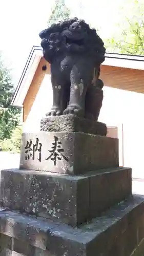 京極八幡神社の狛犬