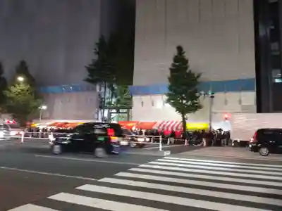 花園神社の周辺