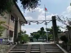 生國魂神社の山門