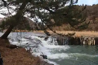 滝見不動堂の自然