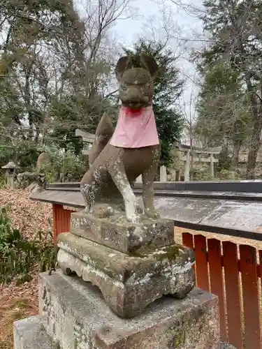 竹中稲荷神社（吉田神社末社）の狛犬