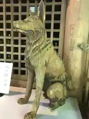 宝積山光前寺の狛犬