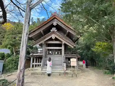 神魂伊能知奴志神社の本殿・本堂