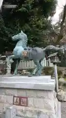 伊波乃西神社の狛犬