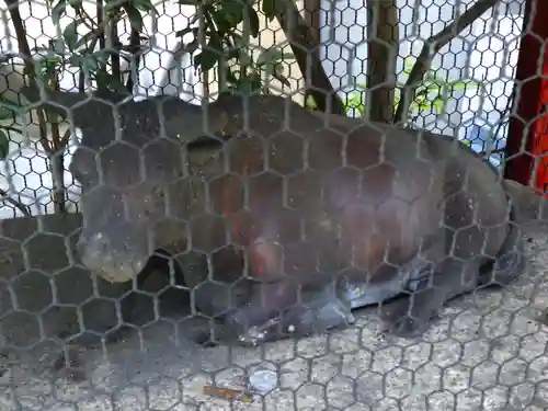 千喜万悦天満宮の狛犬