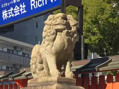 生田神社の狛犬