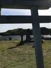 月形神社の鳥居