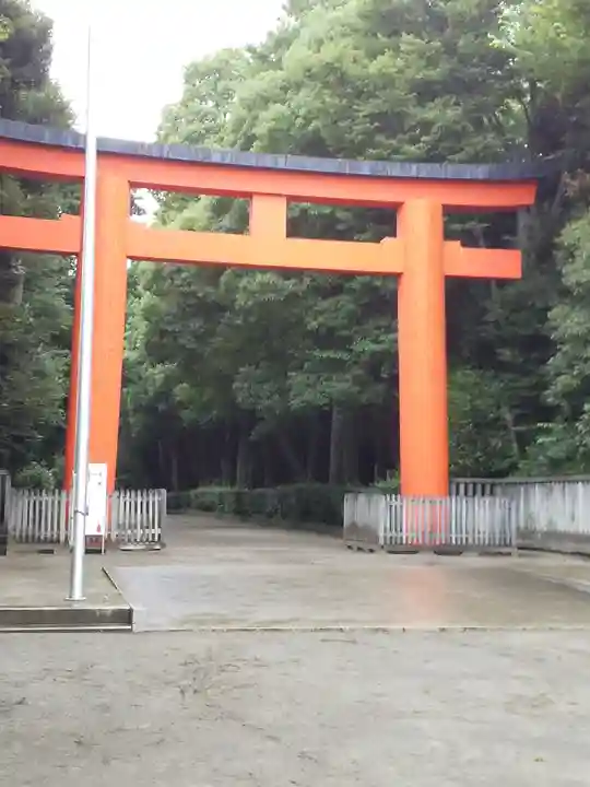 井草八幡宮の鳥居