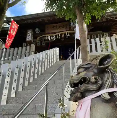 星田妙見宮の本殿・本堂