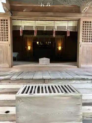  諏訪神社（旧湯長谷藩領総鎮守）の本殿