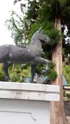 壮瞥神社の狛犬