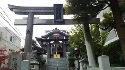 神楽坂若宮八幡神社の本殿・本堂
