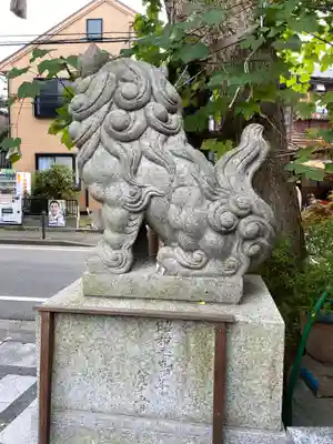 菊名神社の狛犬