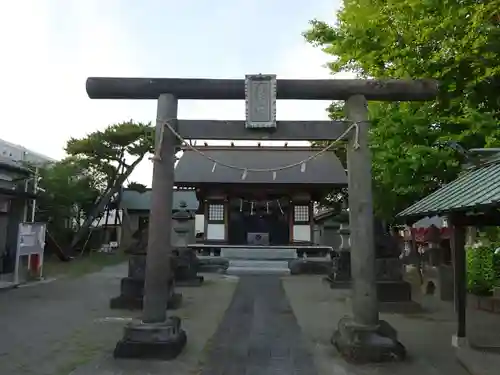 行徳神明神社（豊受神社）の鳥居