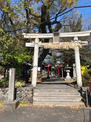 稲荷神社の鳥居