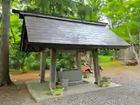 栗沢神社の手水舎