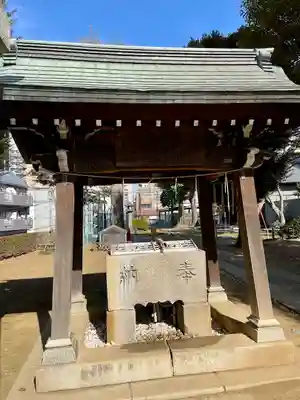 西向天神社の手水舎