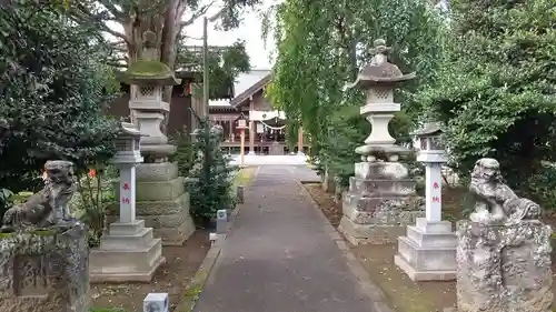 山倉神社の狛犬