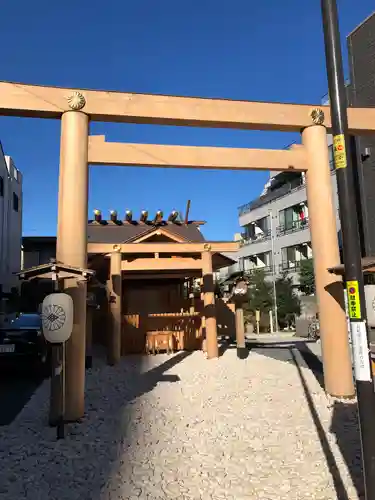 【閉業】小石川大神宮の鳥居