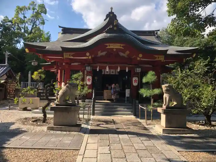 綱敷天満神社の本殿・本堂