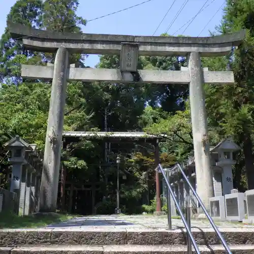 針綱神社の鳥居