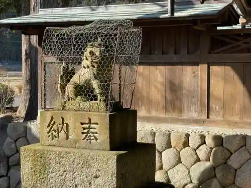 加茂神社の狛犬