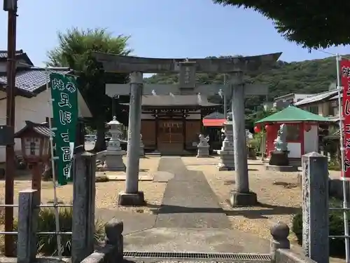 明石弁天厳島神社の鳥居