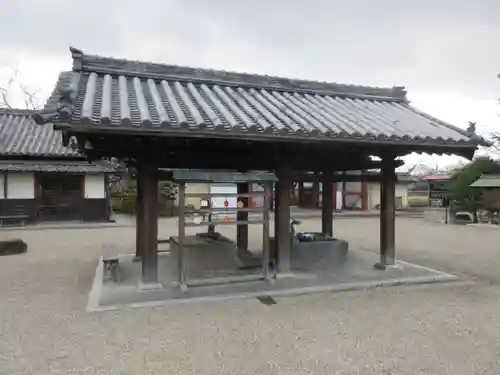 叡福寺の手水