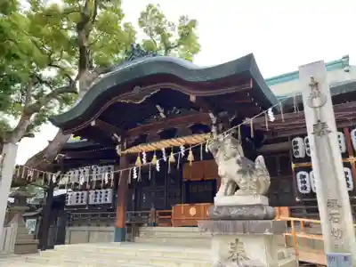 石切劔箭神社の本殿・本堂