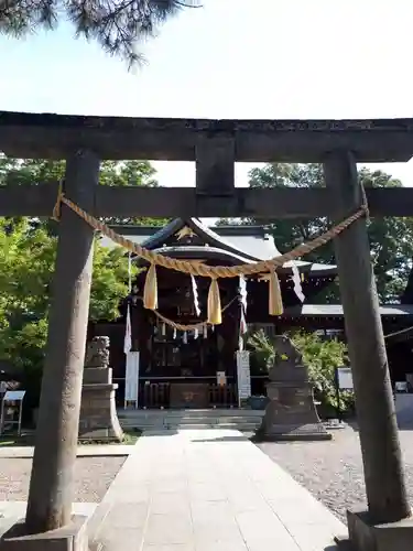 行田八幡神社の鳥居