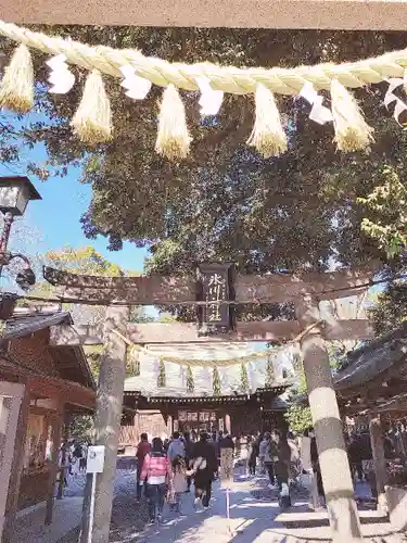 川越氷川神社の鳥居