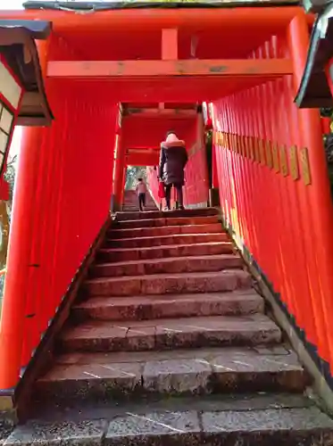 太皷谷稲成神社の鳥居