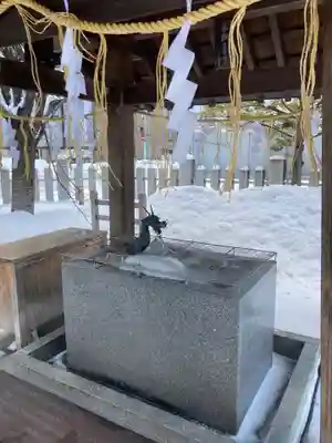 北海道神宮頓宮の手水舎