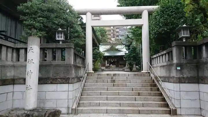 天祖神社の鳥居
