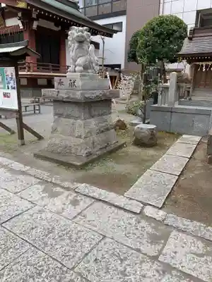 柏神社の狛犬