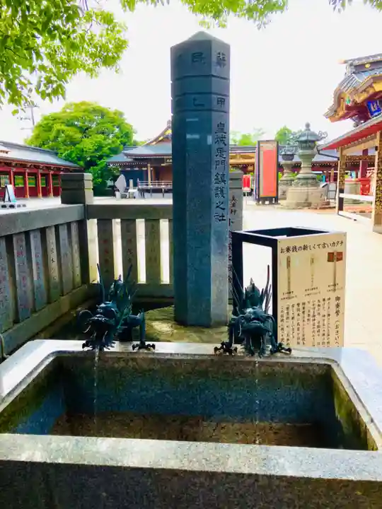 大杉神社の手水舎