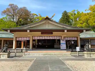 三重縣護國神社の本殿・本堂