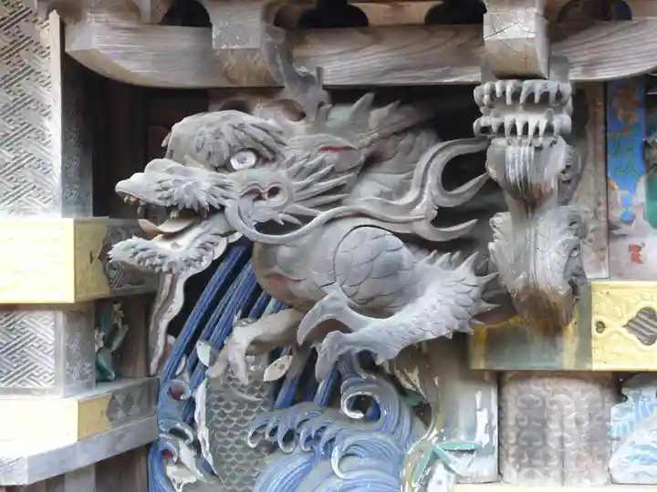 板倉雷電神社の像