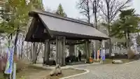 上川神社の手水舎