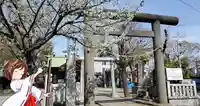 上小松天祖神社の鳥居