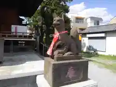 三輪里稲荷神社の狛犬