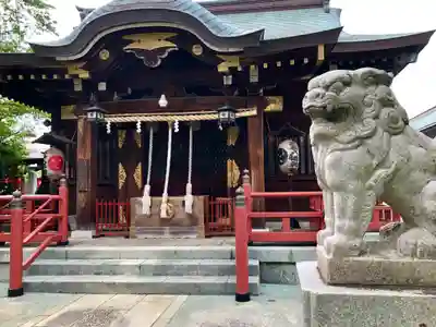 三谷八幡神社の狛犬